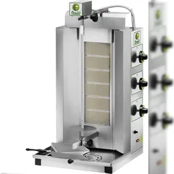 Gas Gyros Kebab FIMAR Modell GYR60M Fleisch Kapazität 30 kg Ø 50 cm. Abmessungen 480x500x940(h) mm