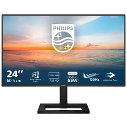 Philips 1000 series 24E1N1300AE/00 Computerbildschirm 60,5 cm (23.8") 1920 x 1080 Pixel Full HD LCD Schwarz