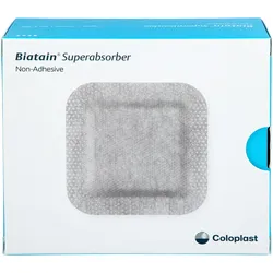 Biatain Superabsorber Nicht-Haftend 7.5x7.5cm 10 ST