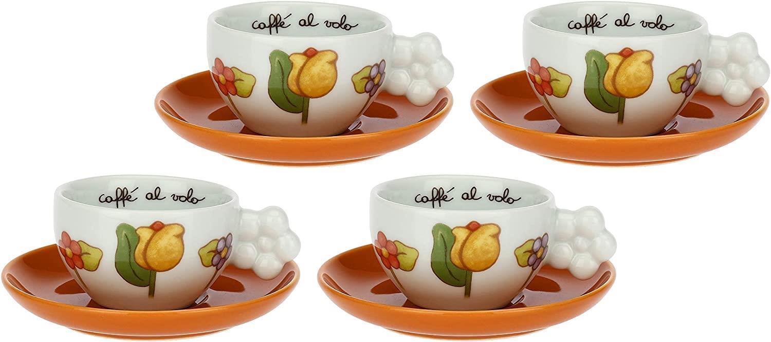 Thun Set met 4 Espressokoppen Happy Country P4729P00