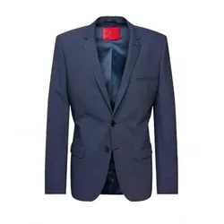 HUGO für Herren. 50495628 Colbert Blazer blau (50), Lässig, Klassisch, Polyester