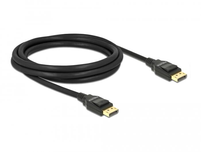 DeLOCK Kabel DisplayPort Stecker zu DisplayPort Stecker, 2 m 82585