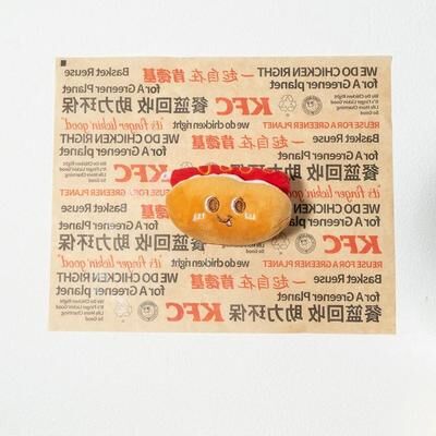 Uplifted Finds Fast Food Plush Catnip Molar Chewing Toys hot Dog