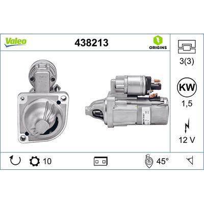 VALEO Starter NEW ORIGINAL PART 438213 für BMW