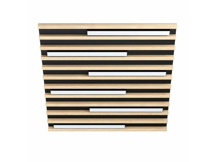 Eglo Deckenleuchte Marreira, LED, aus Holz, flaches Design - qua