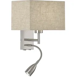 Wandleuchte DREAM (BH 25x38 cm) - grau - BH 25x38 cm