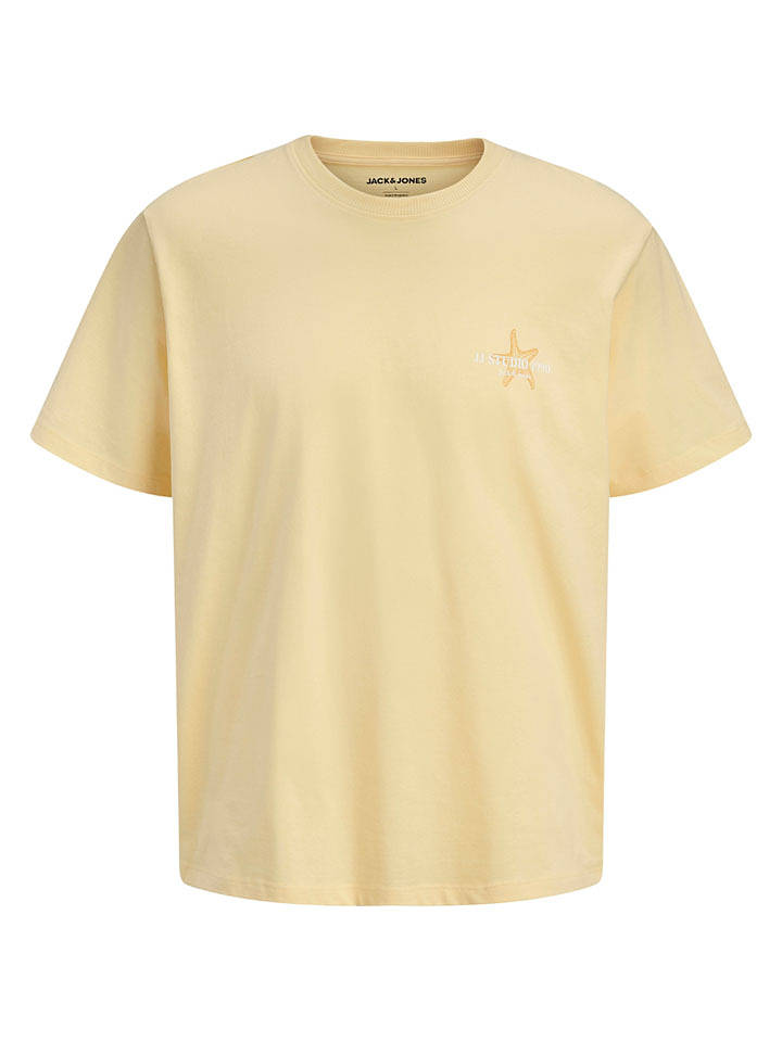 Jack & Jones Shirt "Corals" in Gelb - XL