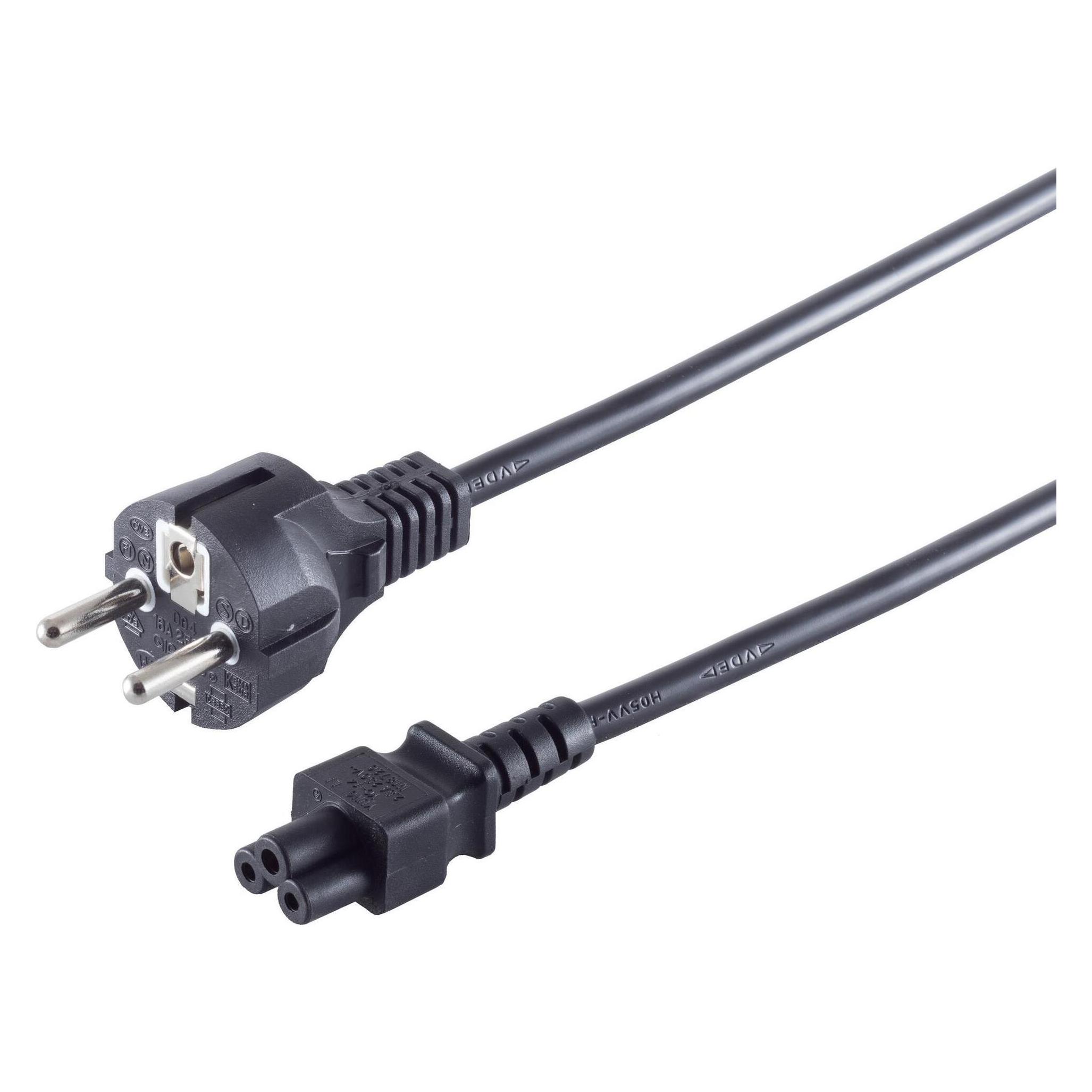 Brother Kabel Strom 230V Schutzkontakt CEE7(St) / C5(Bu) - 1,8m (1.80 m) (60001)