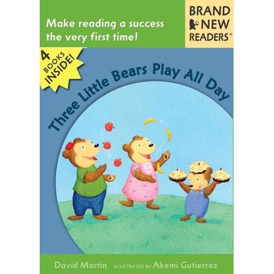 Three Little Bears Play All Day, Taschenbuch von David Martin, Random House N.Y., 978-0-7636-4230-3