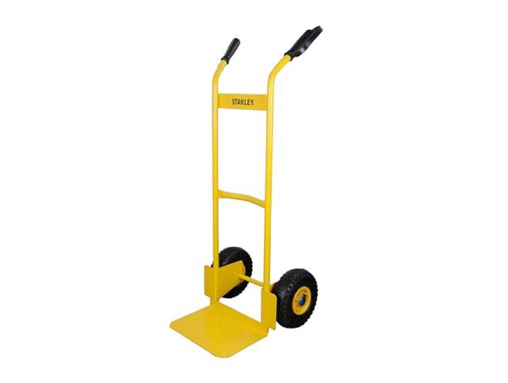 Stanley Chariot de Transport HT522 - Capacité de Charge jusqu'à 200KG - Diable Manuel - 52 x 49 x 119 CM - Acier - Jaune