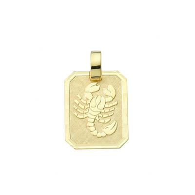 Sternzeichenanhänger ADELIA´S "Sternzeichen Anhänger Skorpion 333 Gold ( 8K )", gold, Schmuckanhänger, Herren, Schütze, Gold, Goldanhänger Skorpion