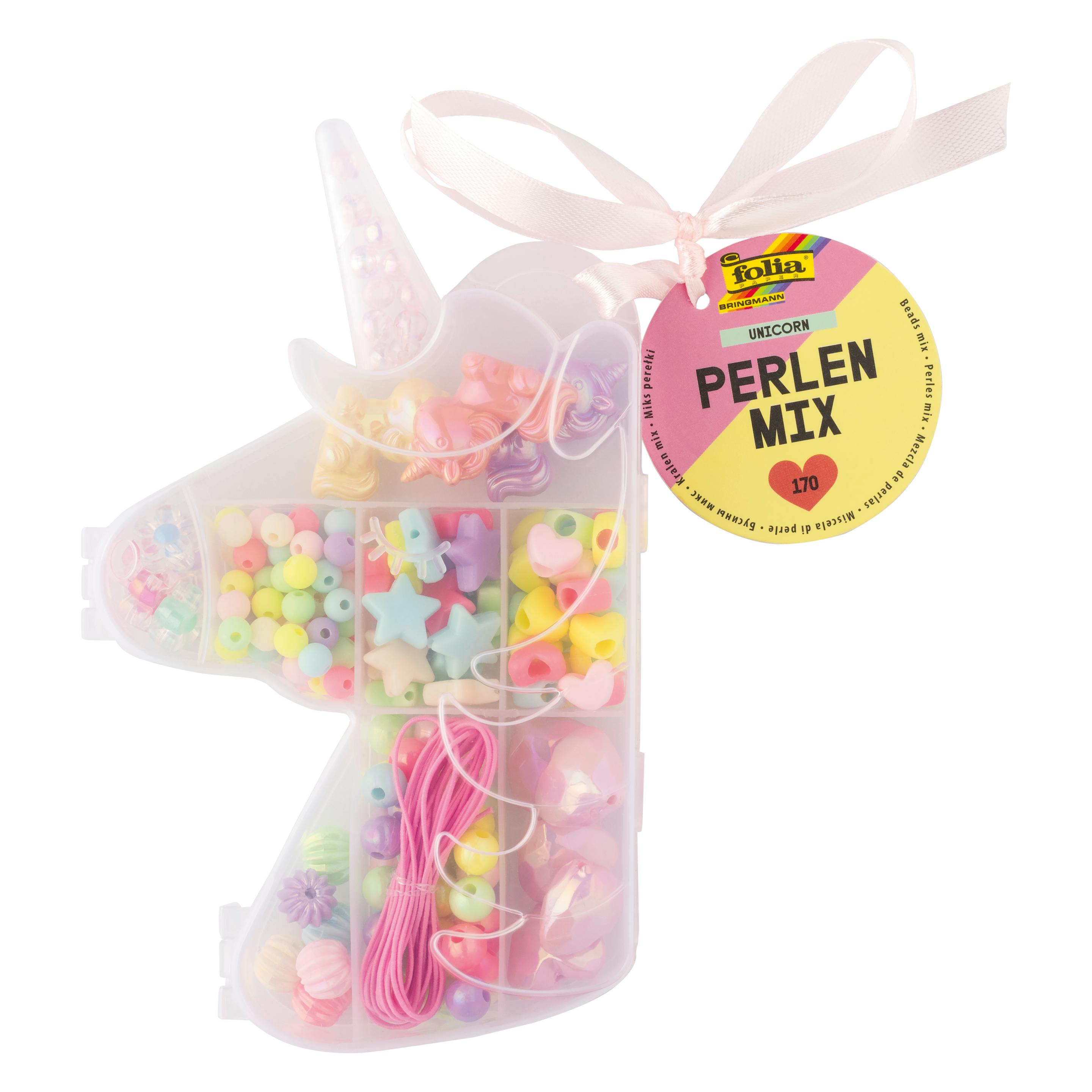 Folia Perlen-Set Unicorn (32021)