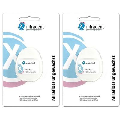 Miradent Mirafloss UNWx20M x2 2x1 St