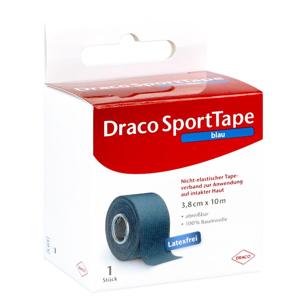 Dr. Ausbüttel GmbH & Co. KG Dracotapeverband 10mx3,8cm blau 01389017