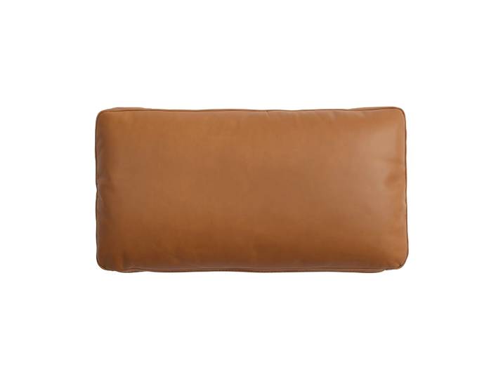 Muuto Outline soft Kissen Refine Leather Cognac, 55x30 cm