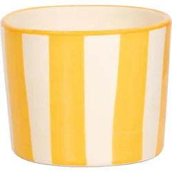 Lido Righe Becher 230 ml gestreift gelb
