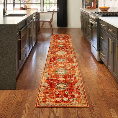 Nourison Antique Bloom Classic Vintage Fringed Indoor Rug