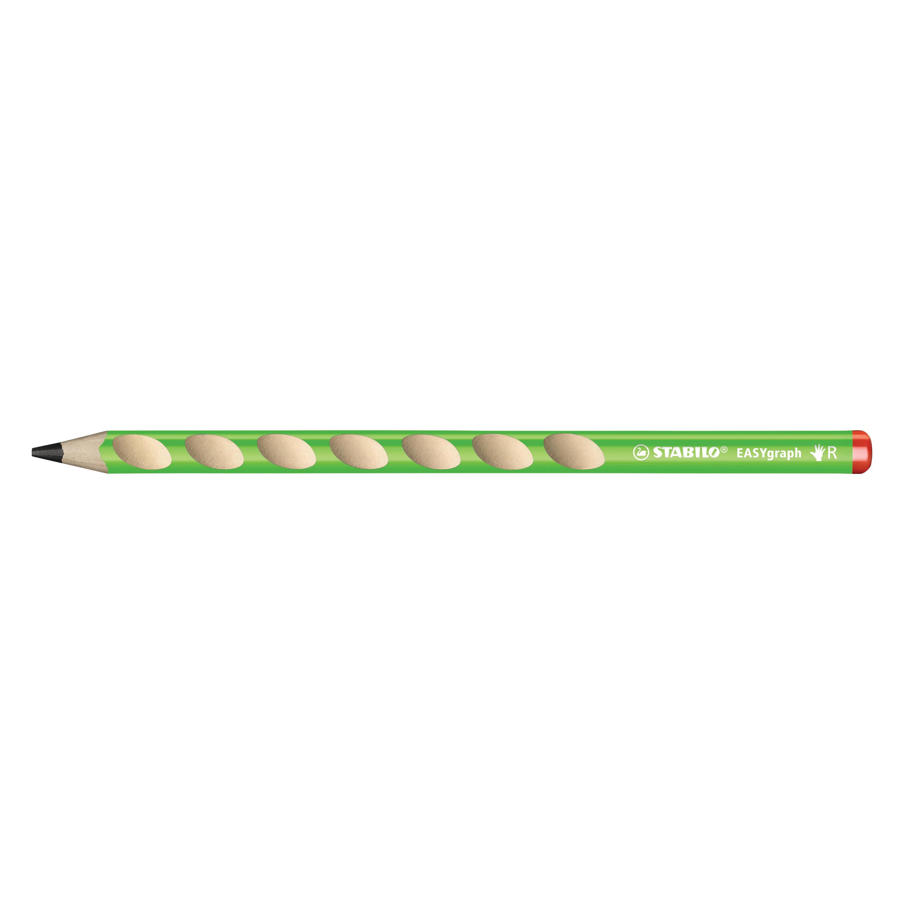Stabilo EASYgraph Bleistift Rechtshänder HB (3.18 mm, HB, 1x) (322/04HB)