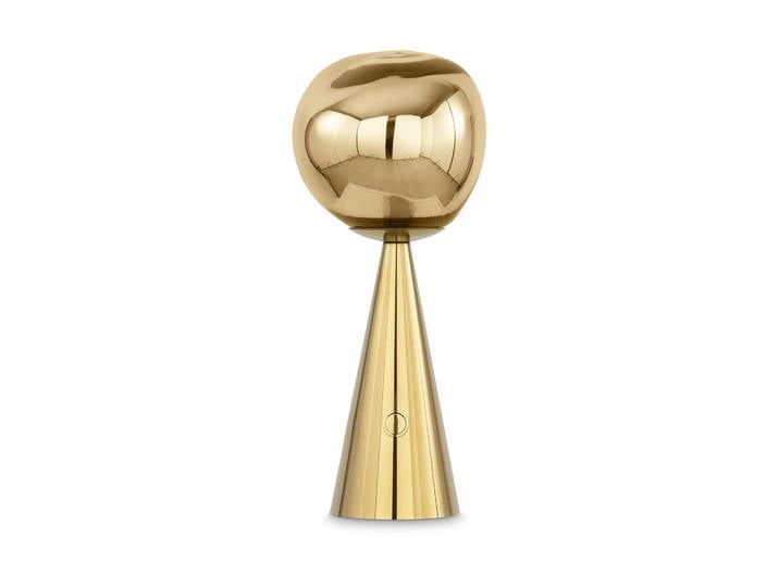 Tom Dixon Melt Portable Tischleuchte Gold