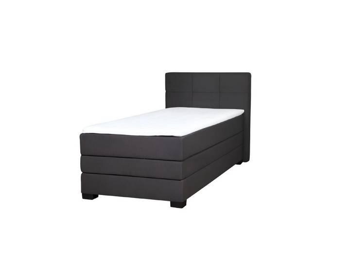 JVmoebel Boxspringbett Braunes Boxspringbett im eleganten Hotelstil für zwei Personen (1-St)