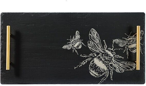 Selbrae House Just Slate Company Large Bee Slate Serving Tray