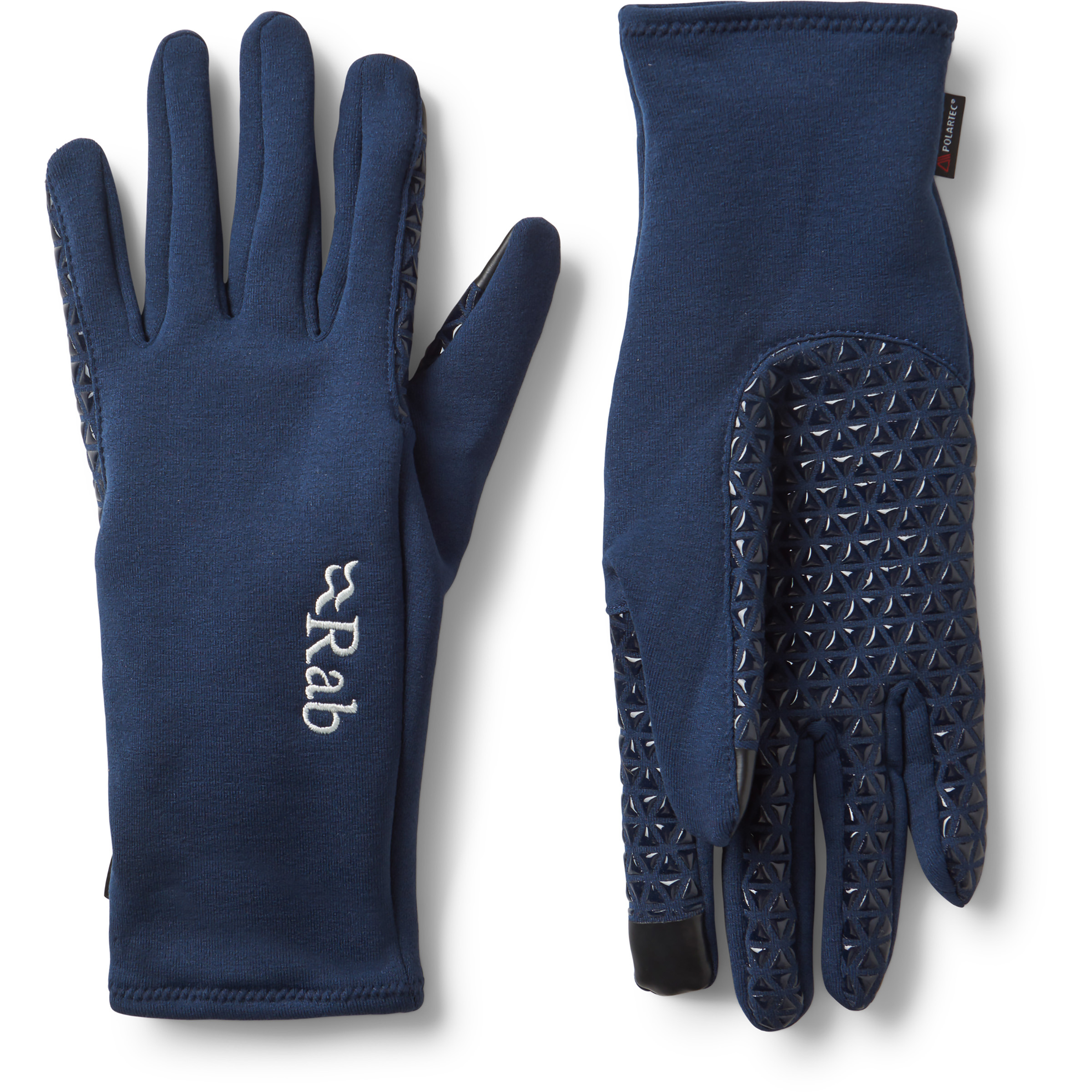 Rab Power Stretch Contact Grip Herren Fingerhandschuhe blau Größe S Langlauf Skating | Langlauf Klassik | Trailrunning | Laufen Elastisch Polartec
