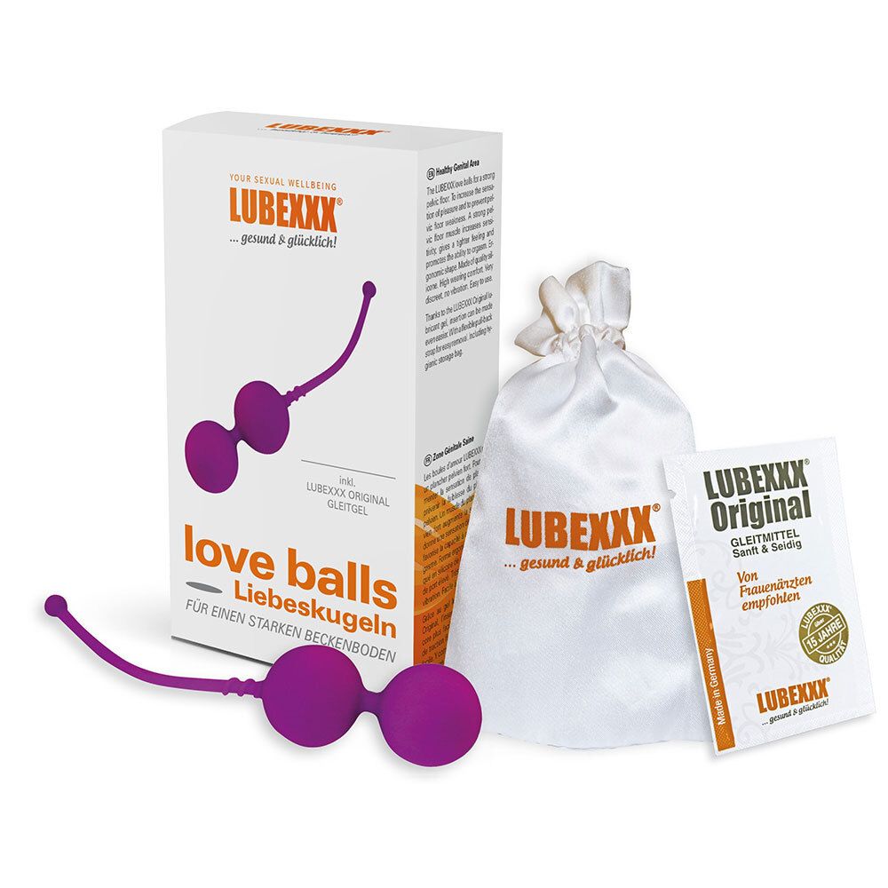 Lubexxx Liebeskugeln für Beckenbodentraining lila 1 St Beckenbodentrainer