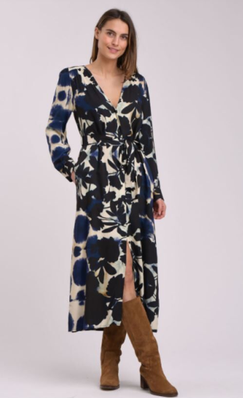 Vestido La Fee Maraboutee Zivola Mujer Azul 38