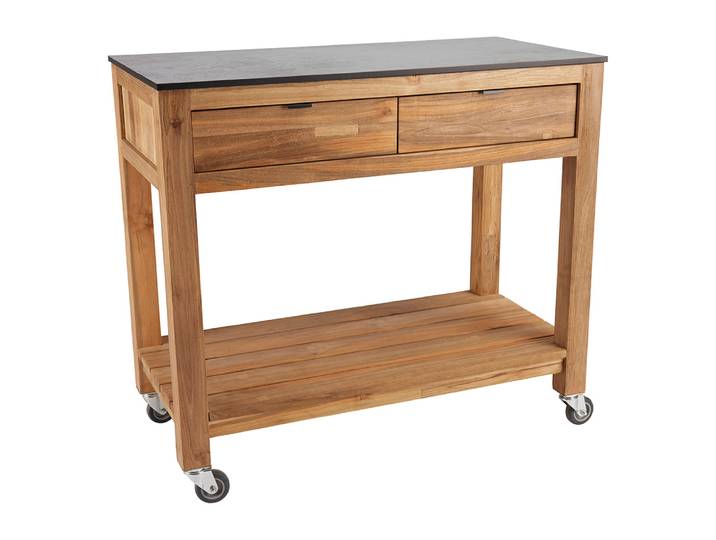 Stern Sideboard Hilda 2 Schubladen 100x50x90 cm Old Teak
