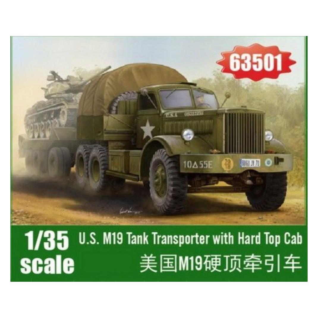 I Love Kit M19 Tank Transporter with Hard Top Cab (63501)