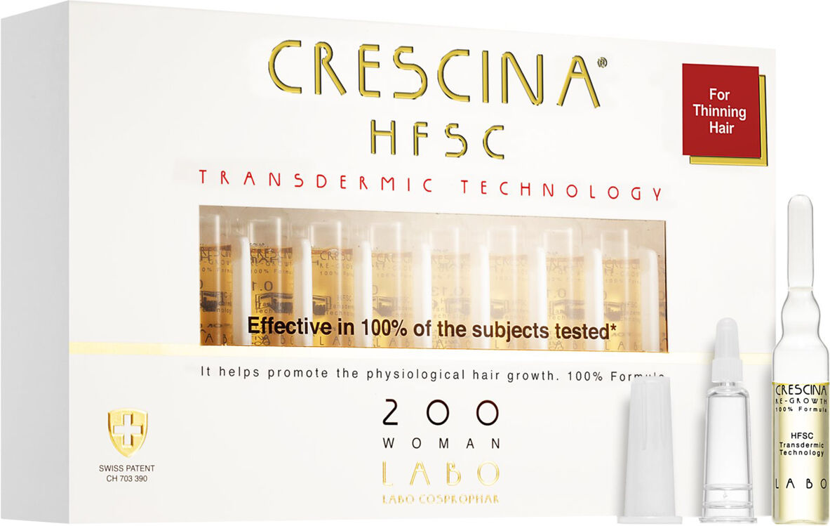 CRESCINA HFSC Transdermic Technology 200 Ampoule For Thinning Hair 20x3.5ml (Woman)