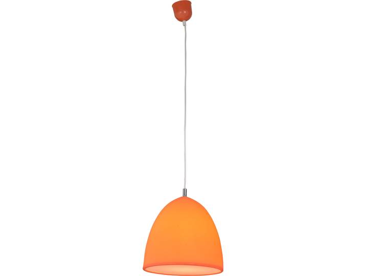 Näve 6063598 Silicone Lampe à suspension ; Couleur : orange