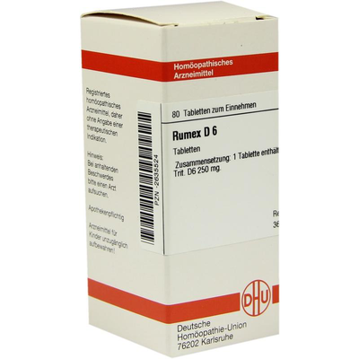 DHU-Arzneimittel GmbH & Co. KG RUMEX D 6 Tabletten 80 St 02635524