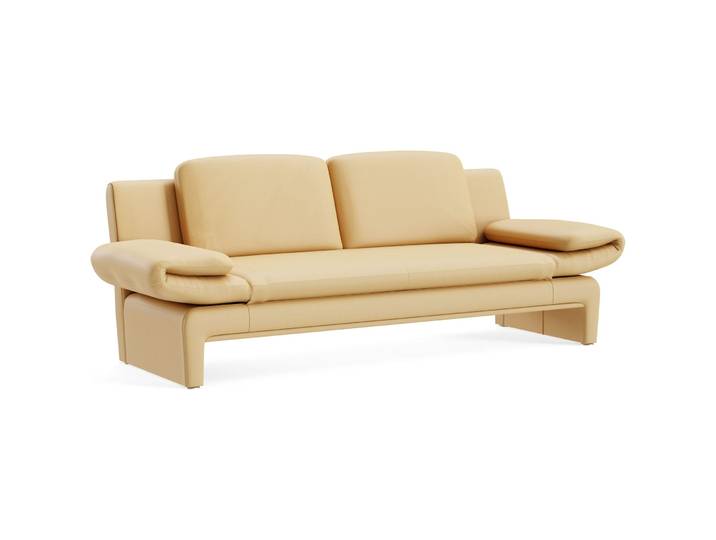 Sofa Astra Larina - honig 125 B 308 T 83 cm - Möbel Konfigurator: Traummöbel individuell zusammenstellen