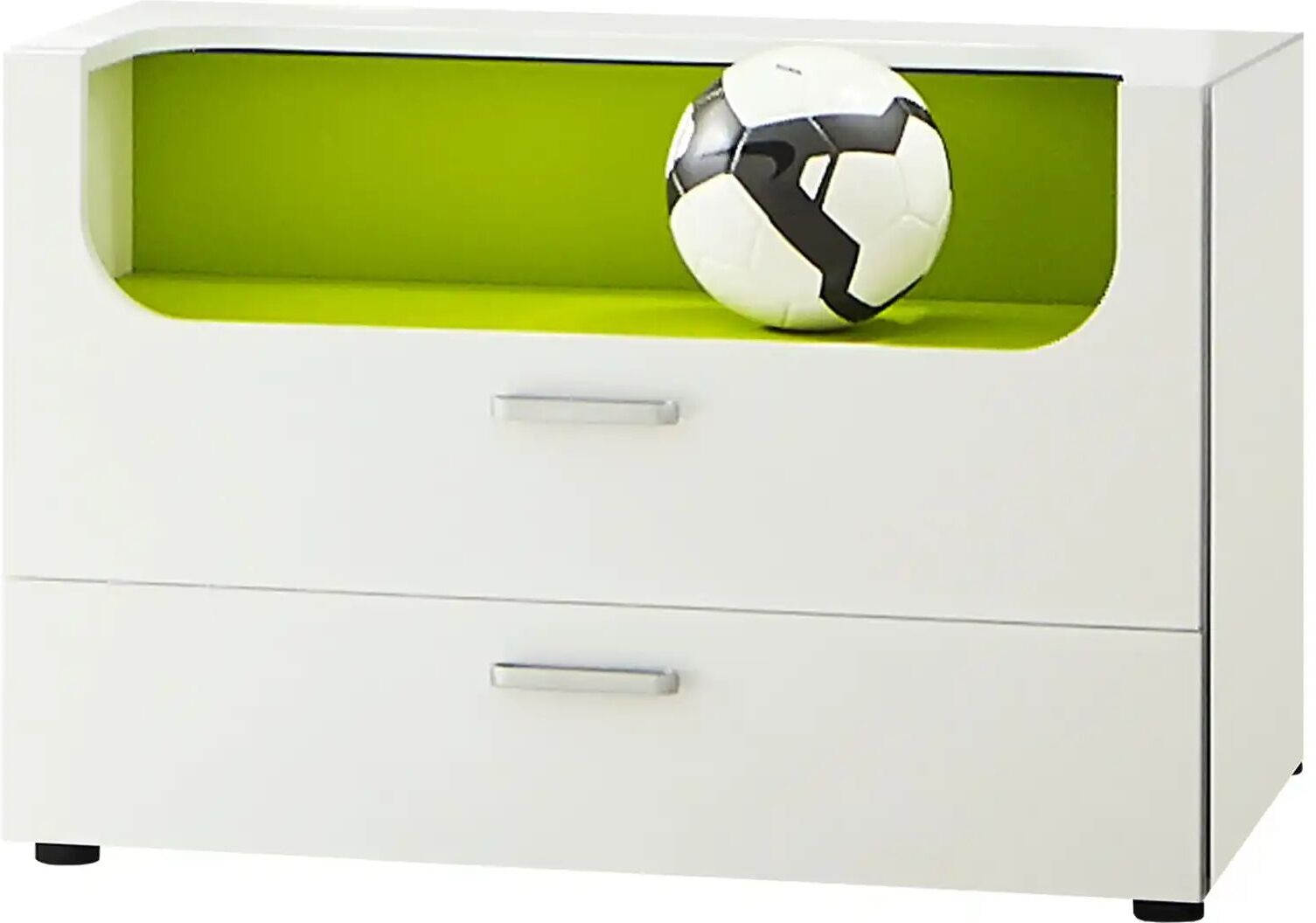 Höffner Container  Maddox ¦ weiß ¦ Maße (cm): B: 90 H: 61 T: 40.0