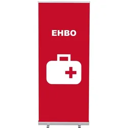 Roll-Banner Budget 85 Komplettset Erste Hilfe Niederländisch