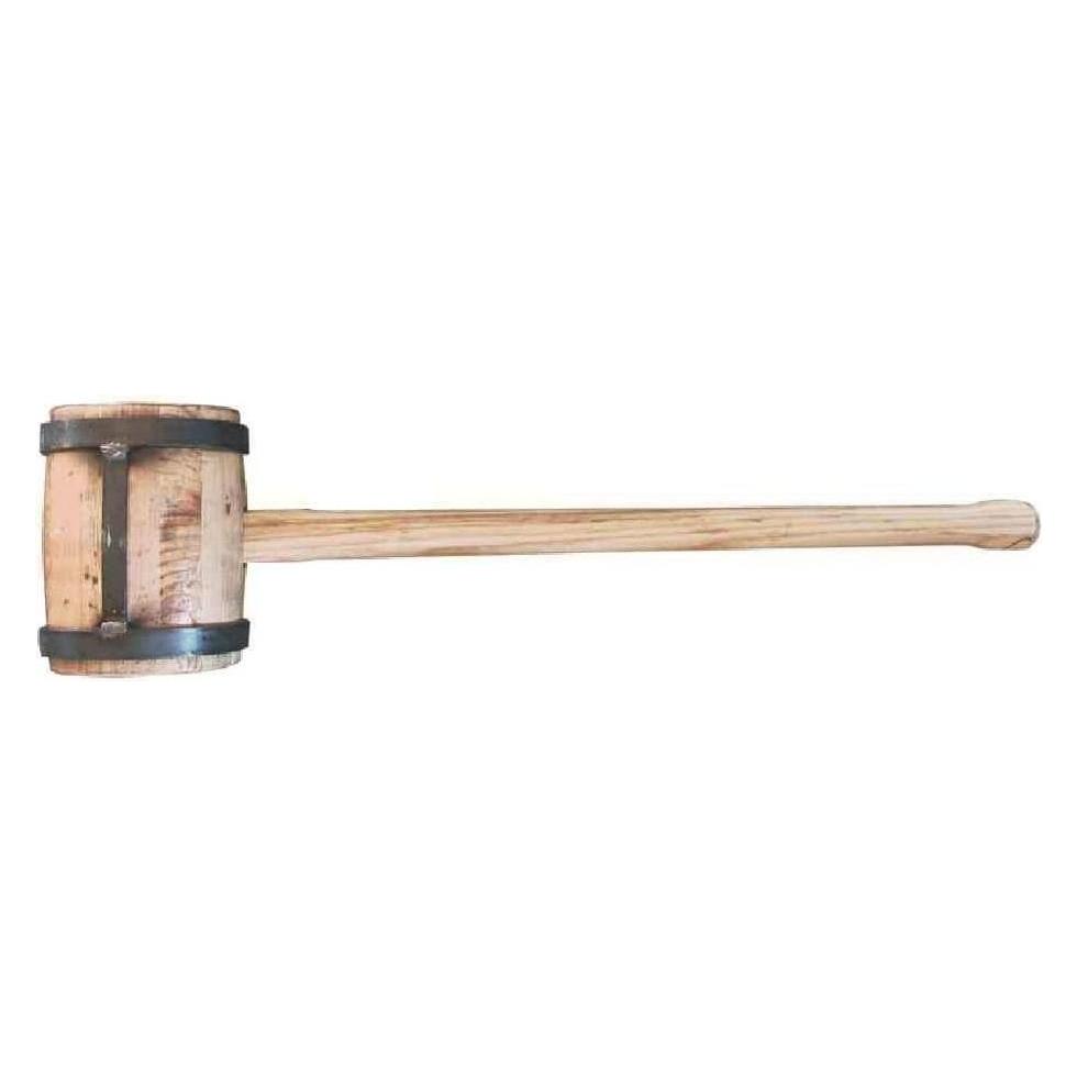 Triuso Holzschlegel 6 kg mit angeschweissten Flacheisen (6000 g) (6HSV)