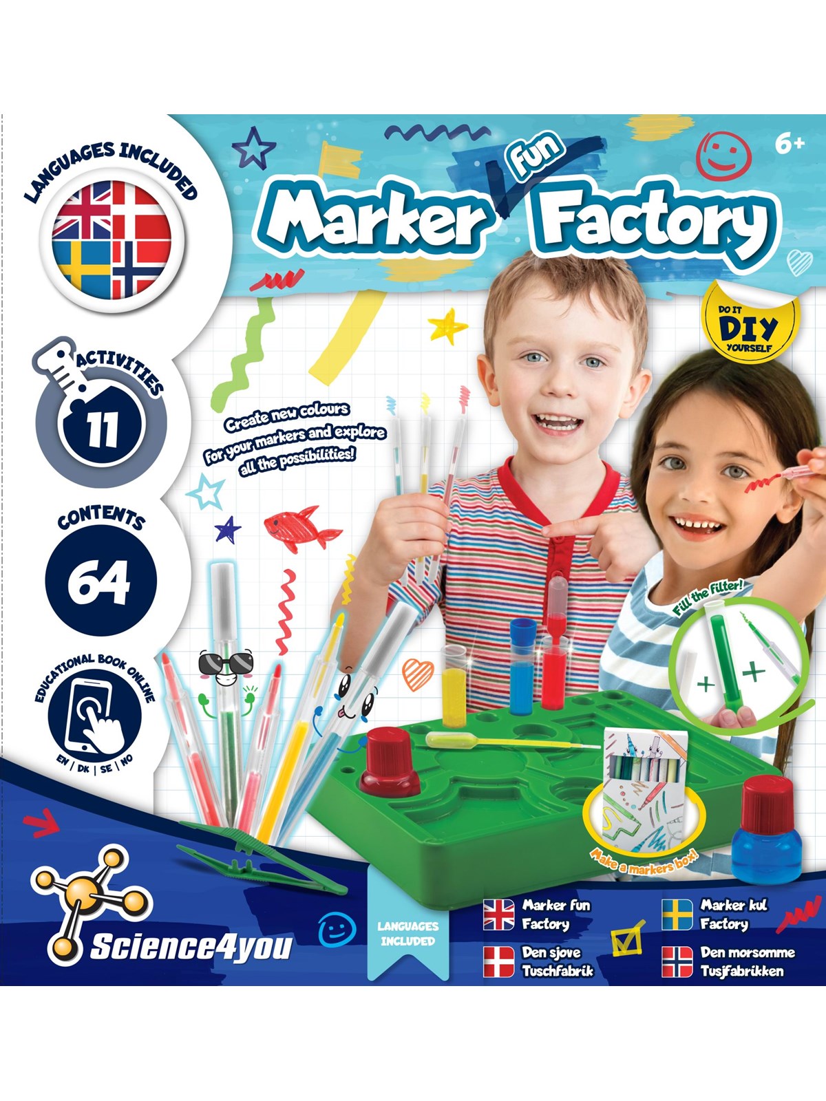 Science4you Marker Fun Factory