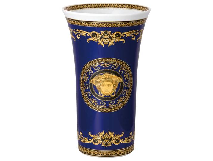 Versace Versace Medusa Blue vaas Groot