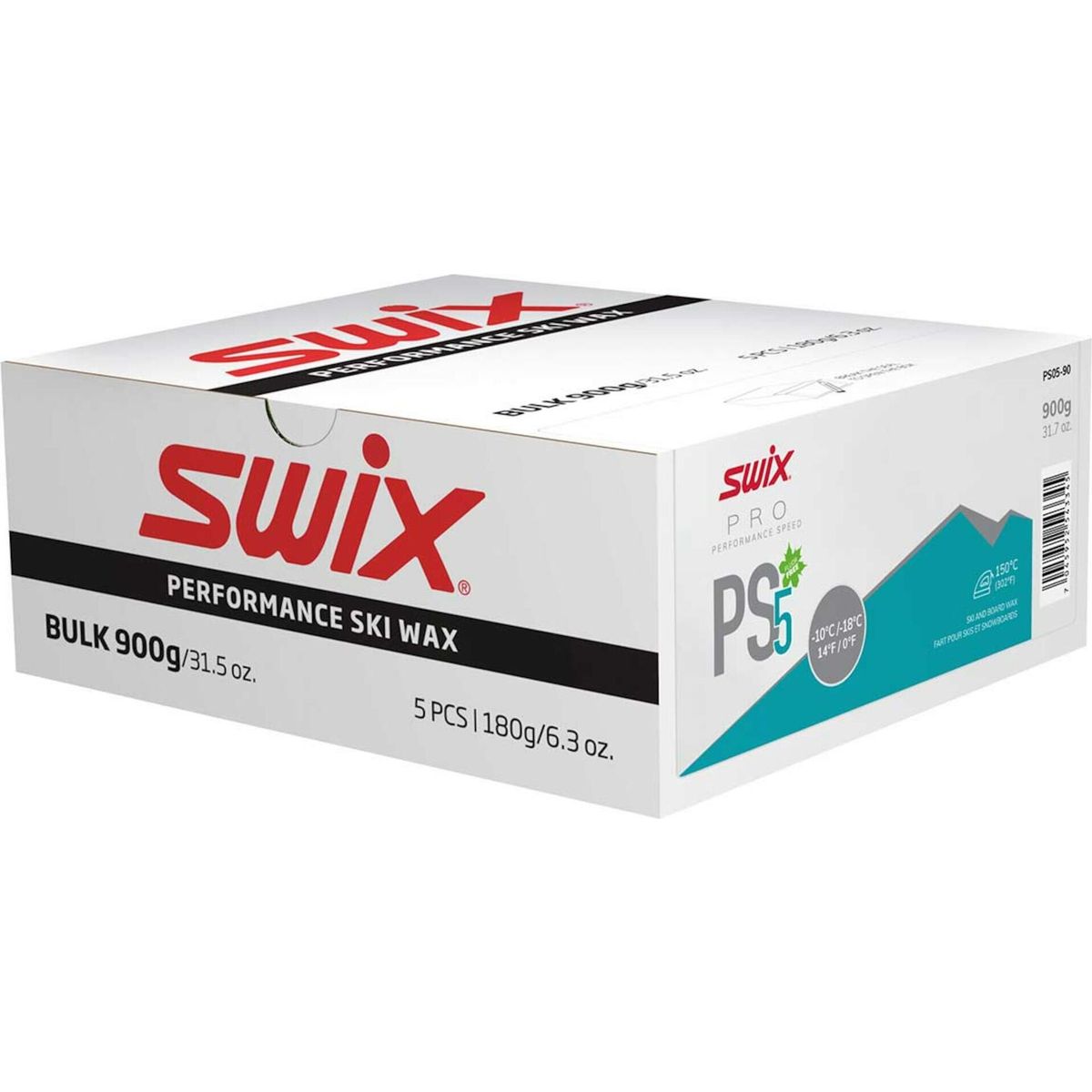 Swix PS5 Turquoise, -10°C/-18°C, 900g neutral PS05-90