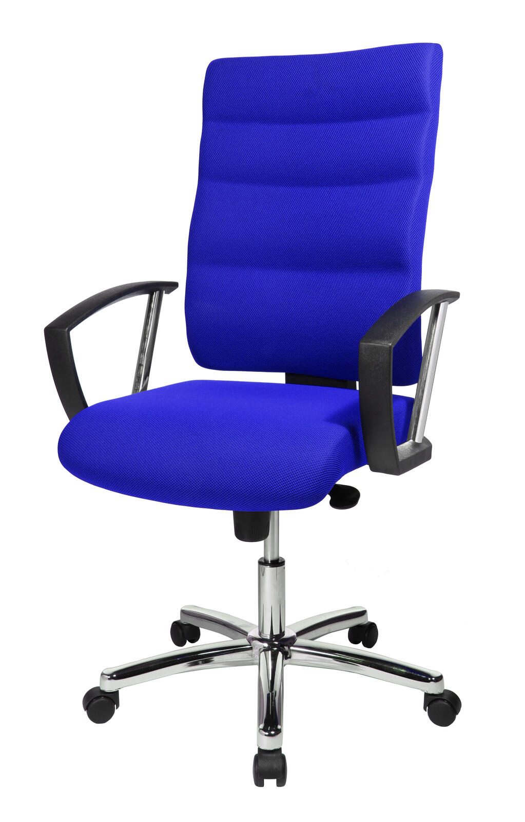 neutral Bürostuhl Unni Med Deluxe blau, Gestell chrom UNNI MED DEL BC6