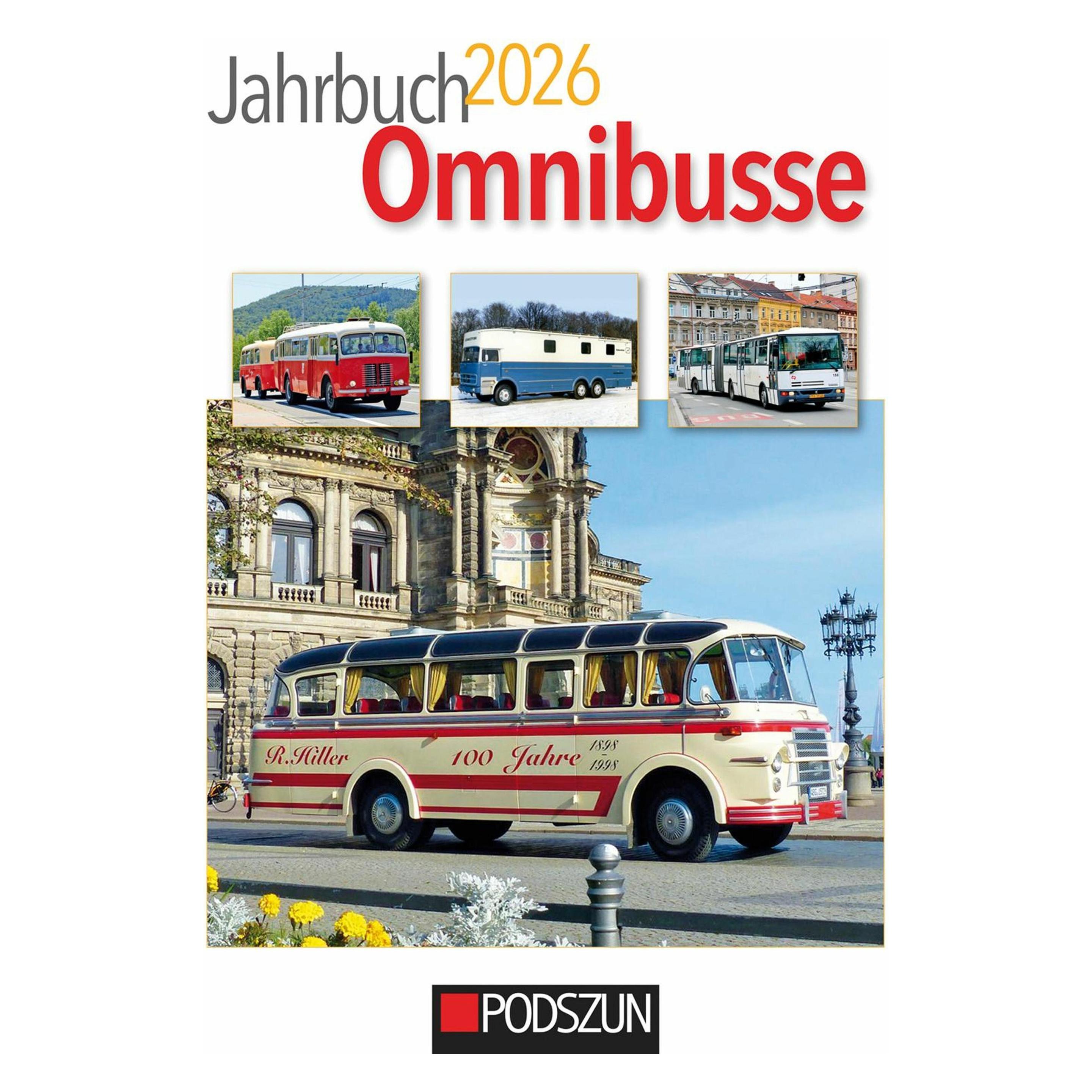 Podszun Jahrbuch Omnibusse 2026 (24.2 x 17.2 cm) (63887660)