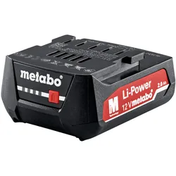 Metabo Akkupack 12 V2,0 AhLi-Power"AIR COOLED"