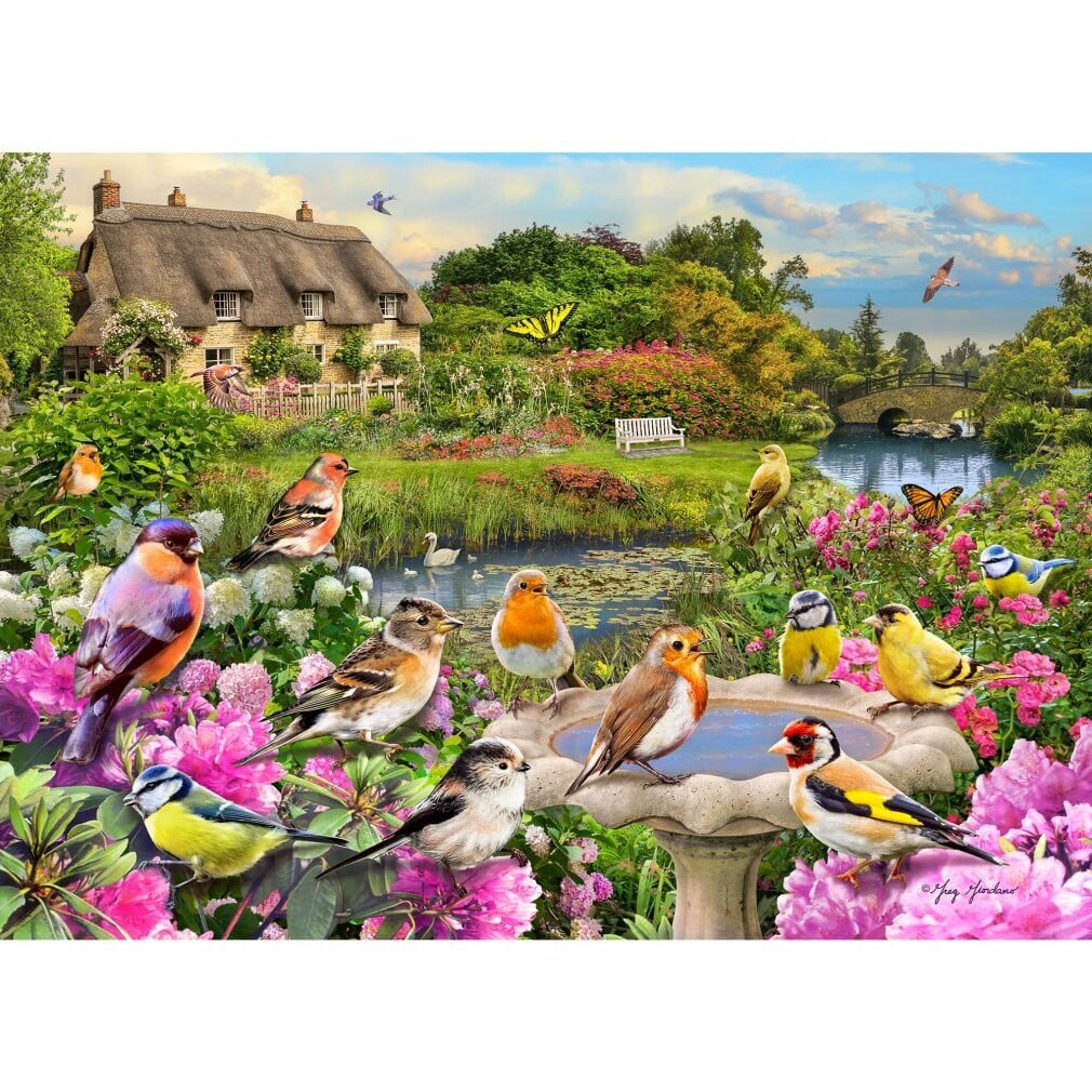 Gibsons Puzzel Birdsong by the stream 1000 stukjes