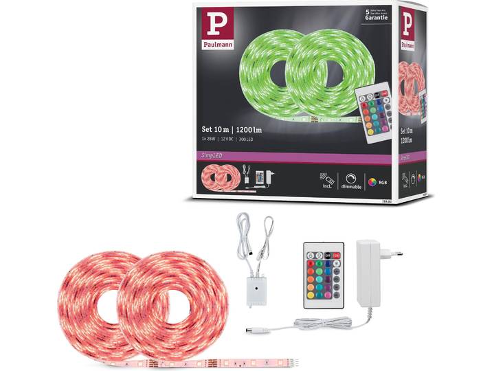 Paulmann SimpLED LED Strip RGB Komplettset