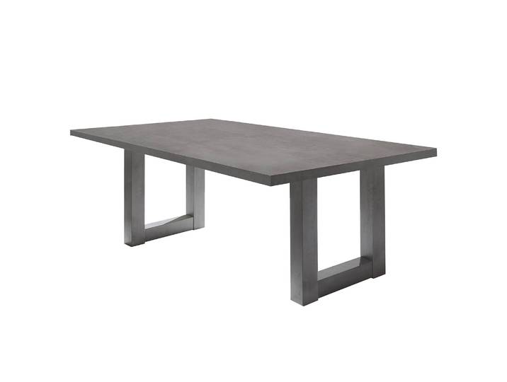 Table Leeton II 200 x 100cm Gris/Graphite
