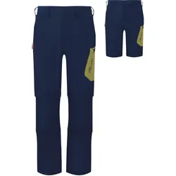 Trollkids Preikestolen Zipphose Kinder | Gr. 128 | blau - blau