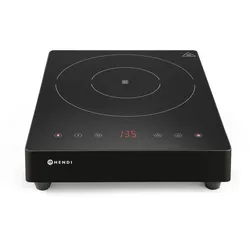 Hendi Induktionskocher Kitchen Line 1 Zone mit 10 Stufen bis 240°C und 3500W