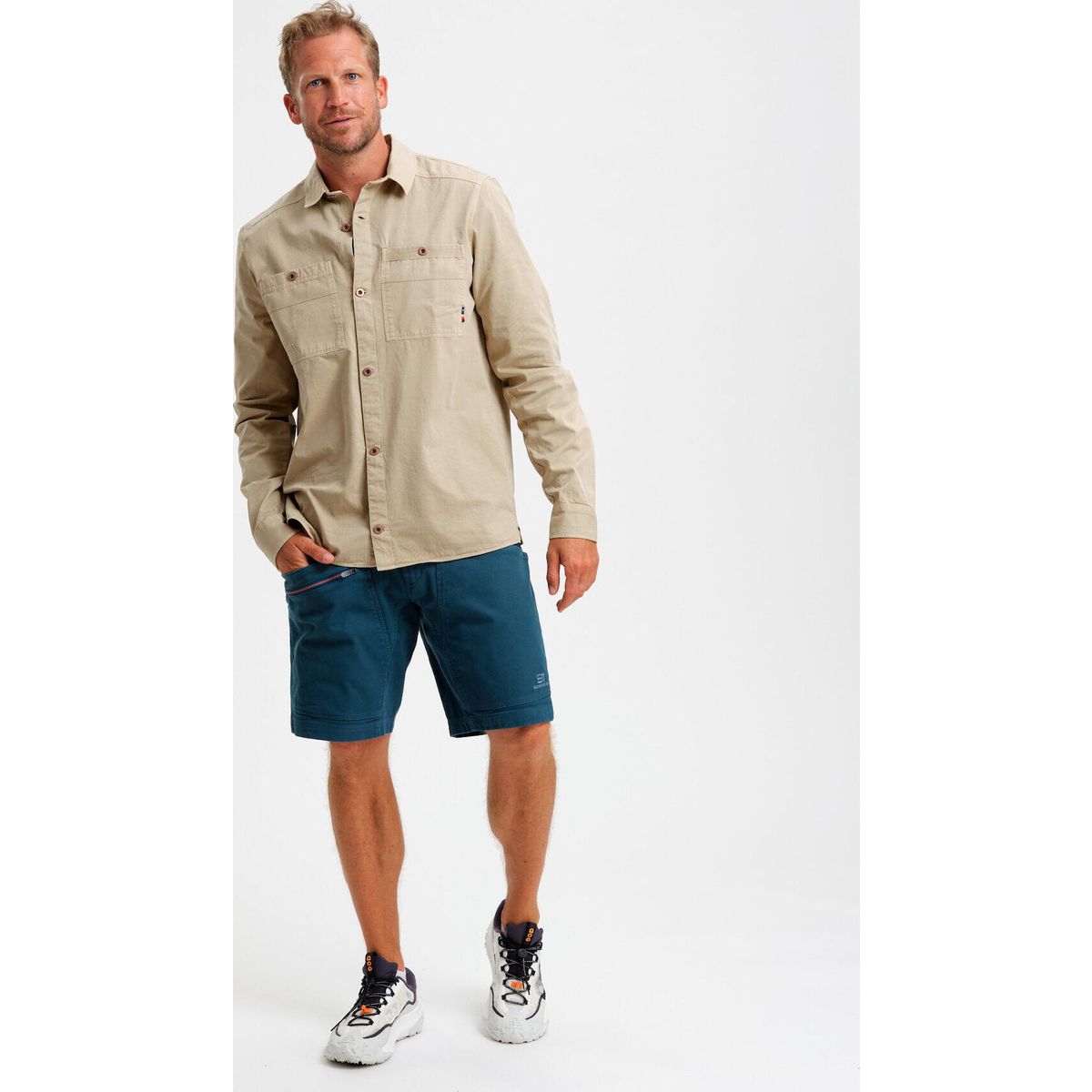 Elevenate Men Utility Shirt safari (002) S 450-23002003