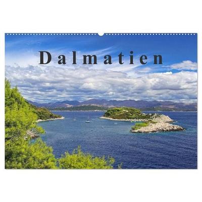 Dalmatien (Wandkalender 2027 DIN A2 quer), CALVENDO Monatskalender
